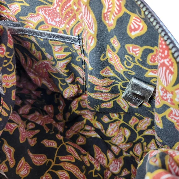 Steve Madden Vegan Silver Metallic Studded Purse Shoulder Bag Y2K Punk Medium - Picture 11 of 16